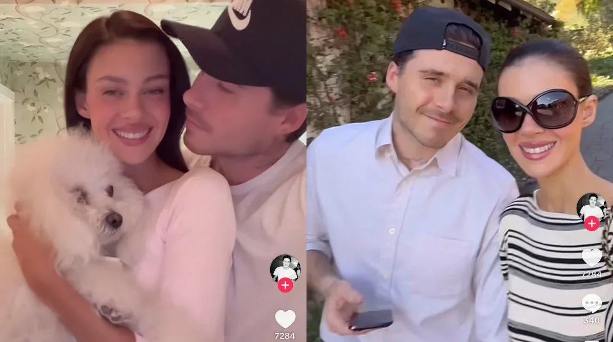 Бруклін Бекхем після нагородження матері опублікував романтичне відео з дружиною в TikTok